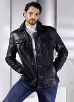 Lederkurzjacke von «Cabrini» 