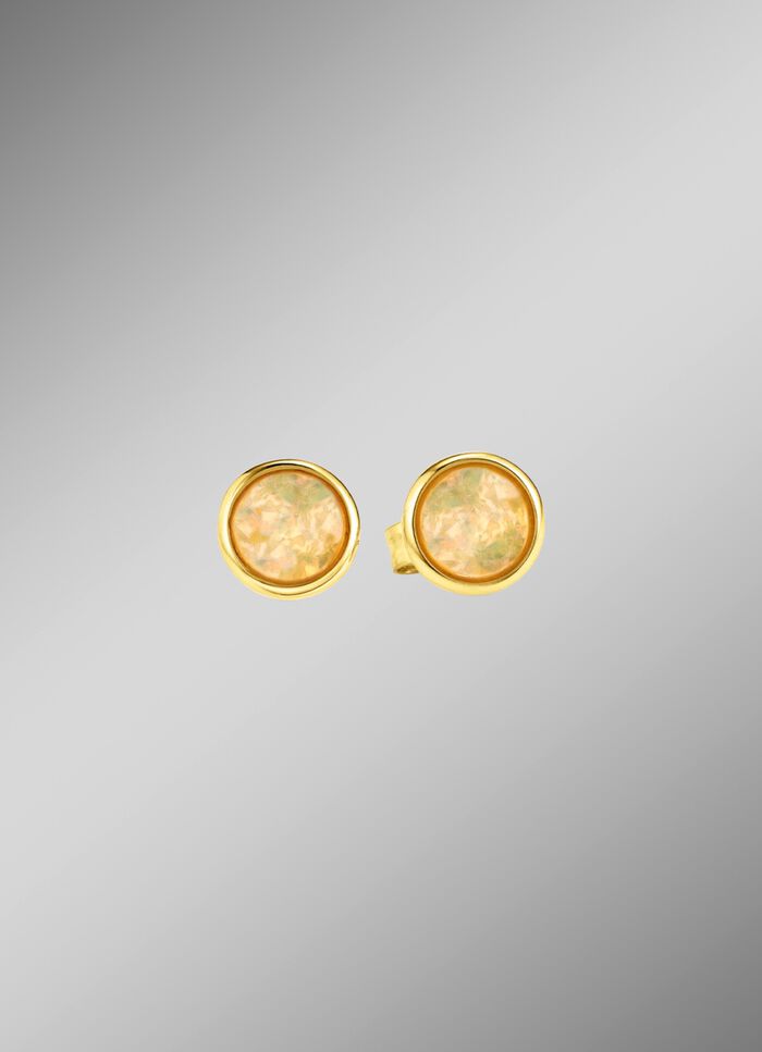Ohrstecker mit echt Feueropal 