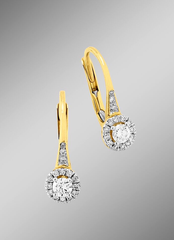 Ohrringe mit Brillanten 