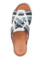 Gemini Pantolette mit raffinerten Flechtriemchen 