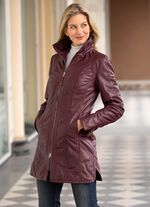 Lederkurzmantel von &laquo;Cabrini&raquo; 