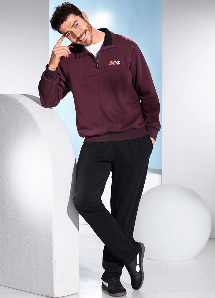 Freizeitset mit kurzem Reissverschluss 