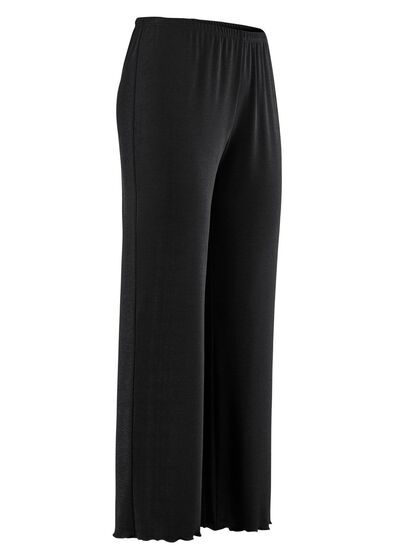 Weich fliessende, 7/8-lange Hose 