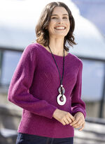 Pullover in Perlfang 