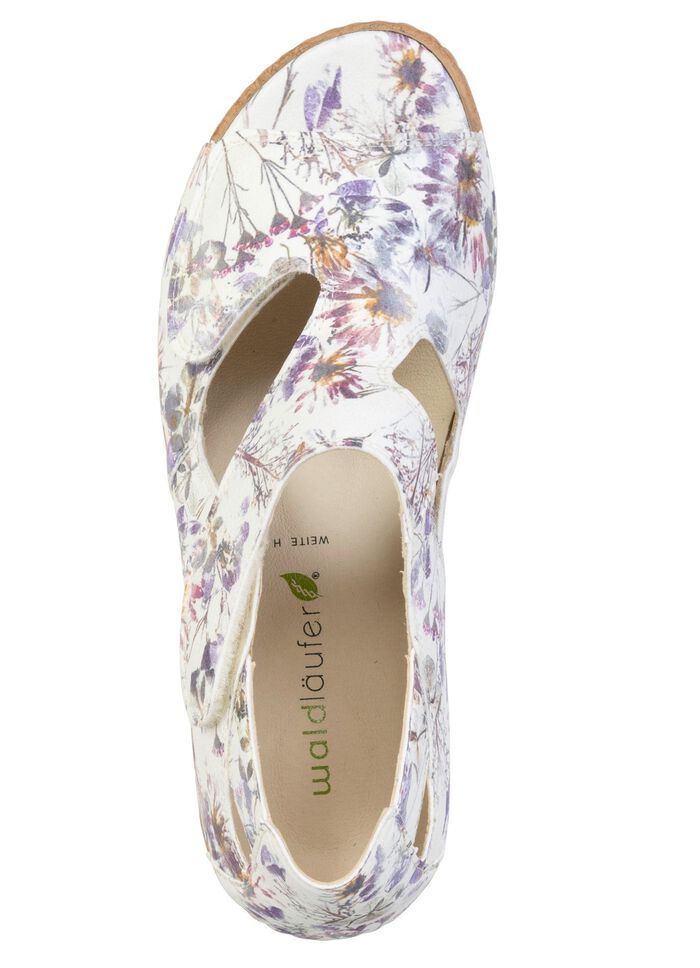 Waldl&auml;ufer, bequeme Damen-Sandalen, Weite H, mit herausnehmbarem Fussbett 