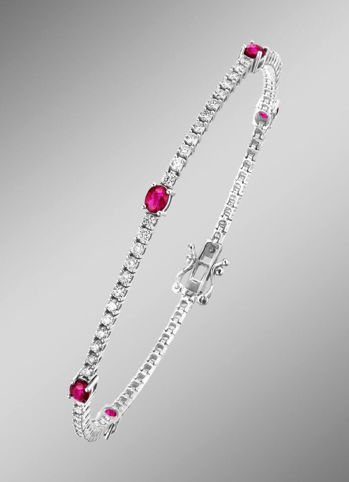 Hochwertiges Armband aus Weissgold 