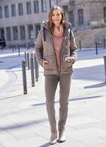 Jacke mit Rautenstepp 