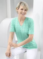 Pulli in Mustermix MINT