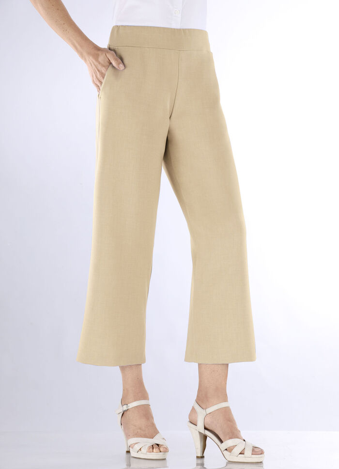 Hose in modisch verkürzter Länge BEIGE MELANGE