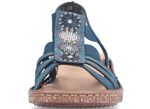 Rieker Sandale mit Glitzersteinchen JEANSBLAU