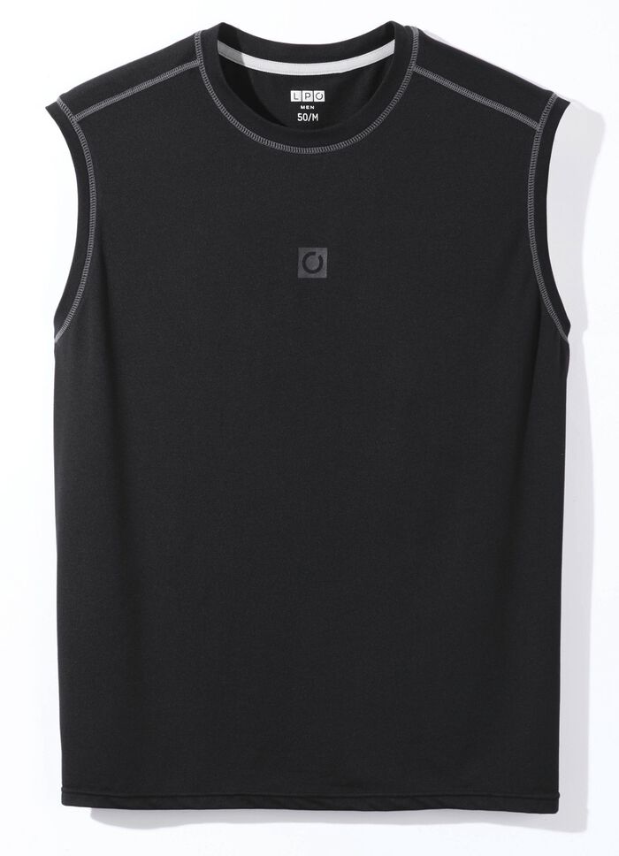 Achselshirt von &laquo;LPO&raquo; in 3 Farben SCHWARZ