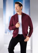 Klassische &laquo;King's Road&raquo;-Jacke in 3 Farben BORDEAUX MELIERT