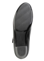 Waldläufer, elegante Damen-Pumps, Weite H, mit herausnehmbarem Fussbett SCHWARZ