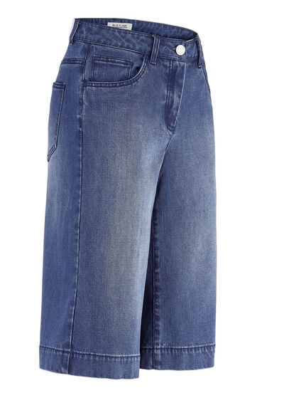 Jeans-Bermudas in 5-Pocket-Form 