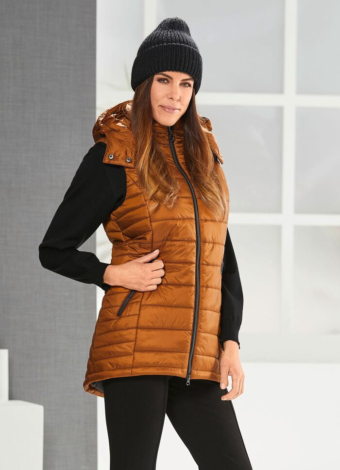 Weste mit 2-Wege-Rei&szlig;verschluss 