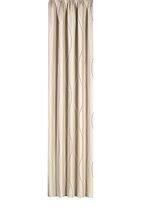 Übervorhang mit Wellen-Dessin und Universalschienenband BEIGE