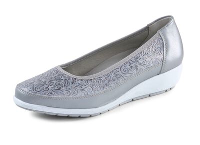 ELENA EDEN, bequeme Damen-Ballerinas, Weite G, mit herausnehmbarem Fussbett 