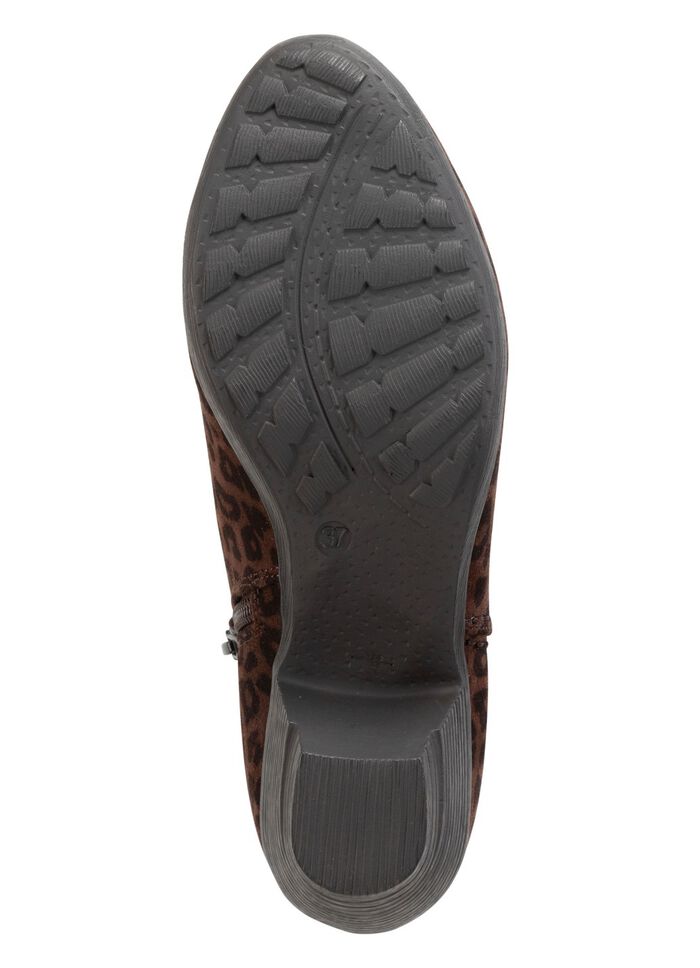 Andrea Conti, trendige Damen-Stiefeletten, mit Reissverschluss BRAUN-SCHWARZ