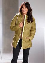 Jacke mit Rautenstepp 