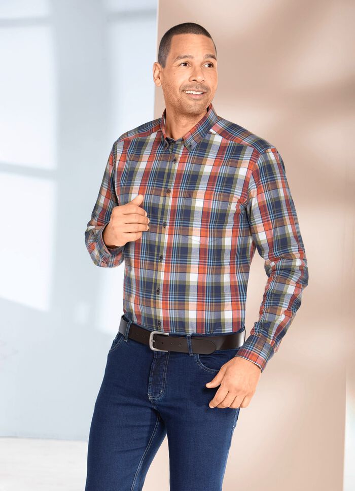 &laquo;King's Road&raquo;-Hemd mit Button-Down-Kragen 