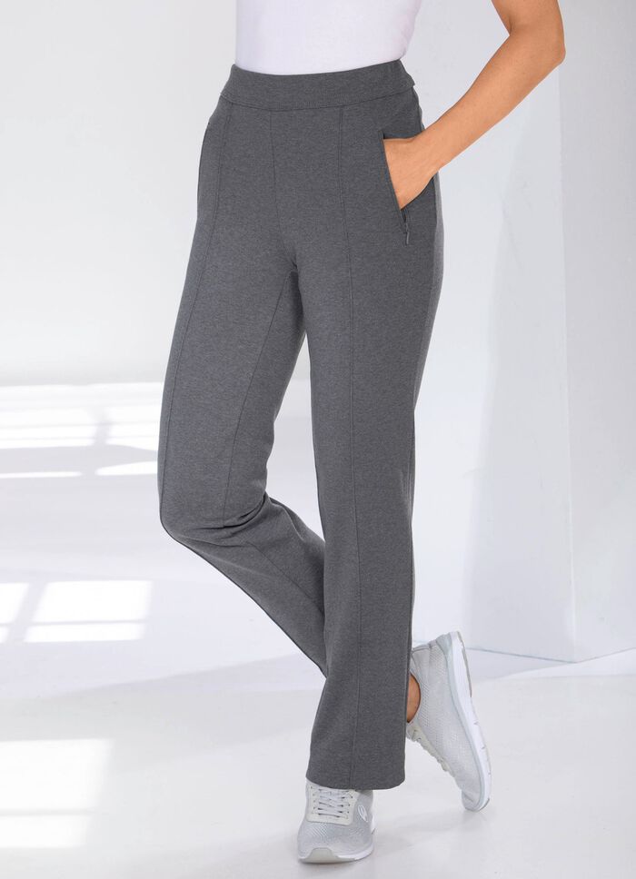 Freizeithose von &laquo;Athlet&raquo;  ANTHRAZIT MELIERT