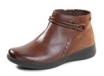 ELENA EDEN, atmungsaktive Damen-Boots, Weite H, mit herausnehmbarem Fussbett 