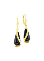 Ohrringe mit Onyx 