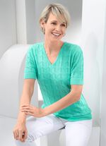 Pulli in Mustermix MINT