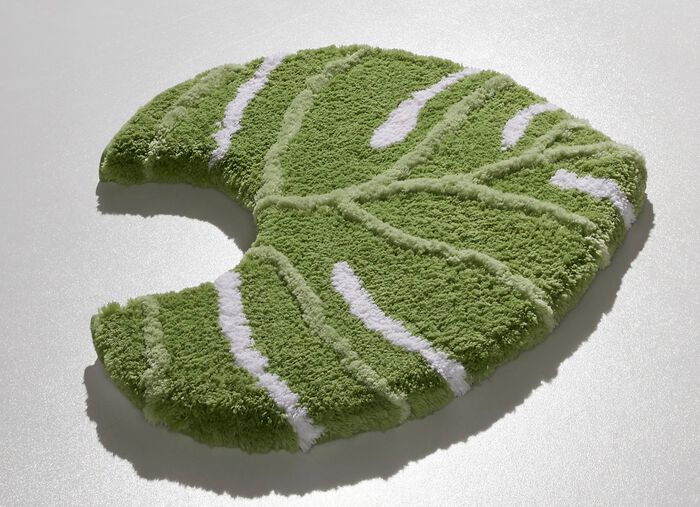 Barfussweiche Badgarnitur in Supersoft-Qualit&auml;t GR&Uuml;N