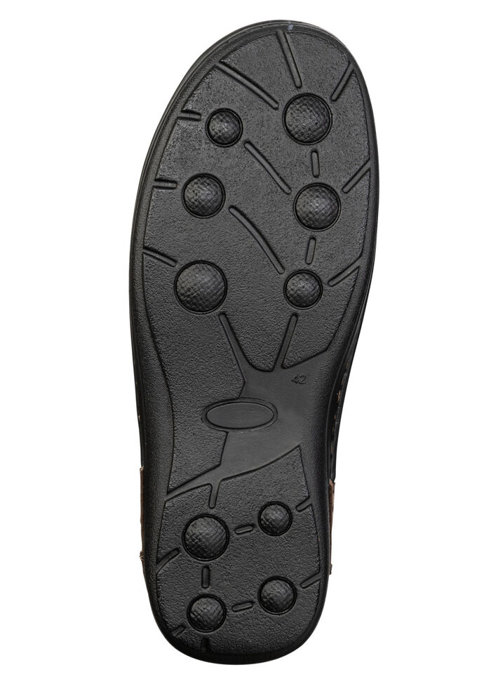 GINO GALANTE, klassische Herren-Schnürschuhe, mit herausnehmbarem Fussbett MARONE