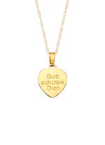 Anh&auml;nger &laquo;Schutzengel&raquo; mit Diamantschnitt 