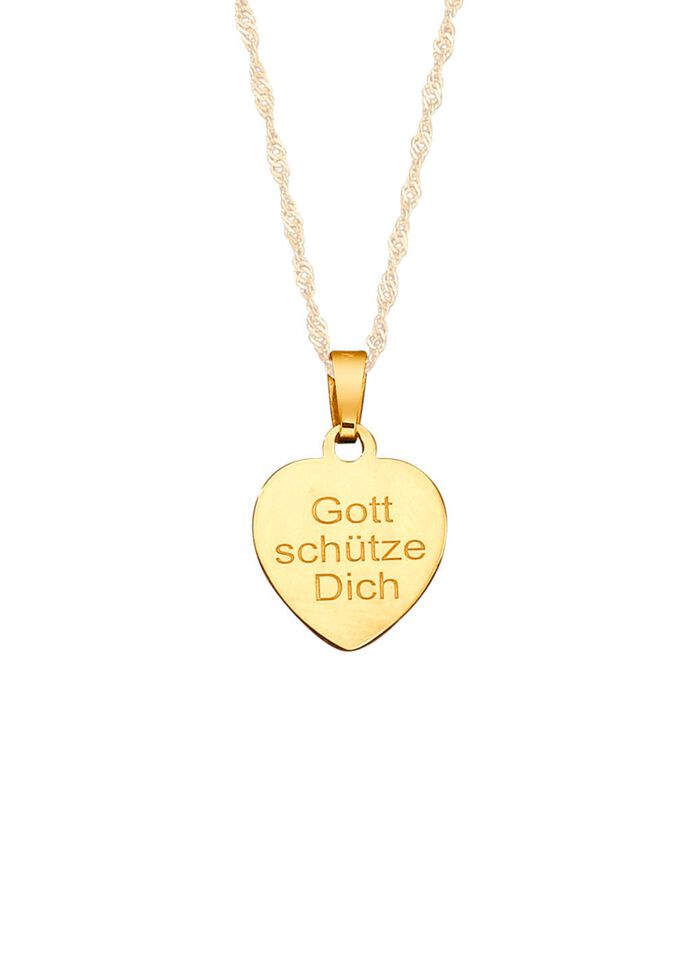 Anh&auml;nger &laquo;Schutzengel&raquo; mit Diamantschnitt 