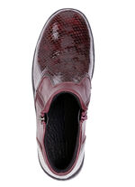 ELENA EDEN, komfortable Damen-Boots, Weite H, mit herausnehmbarem Fussbett BURGUND