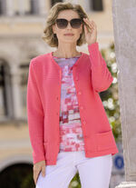 Strickjacke mit Biesendessin 