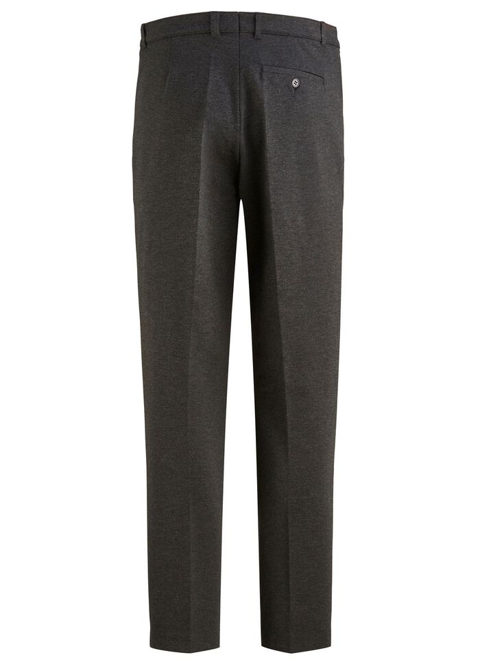  Modische &laquo;Klaus Modelle&raquo;-Hose mit Dehnbund in 4 Farben ANTHRAZIT MELIERT