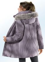 Jacke mit figurbetonendem Stepp 