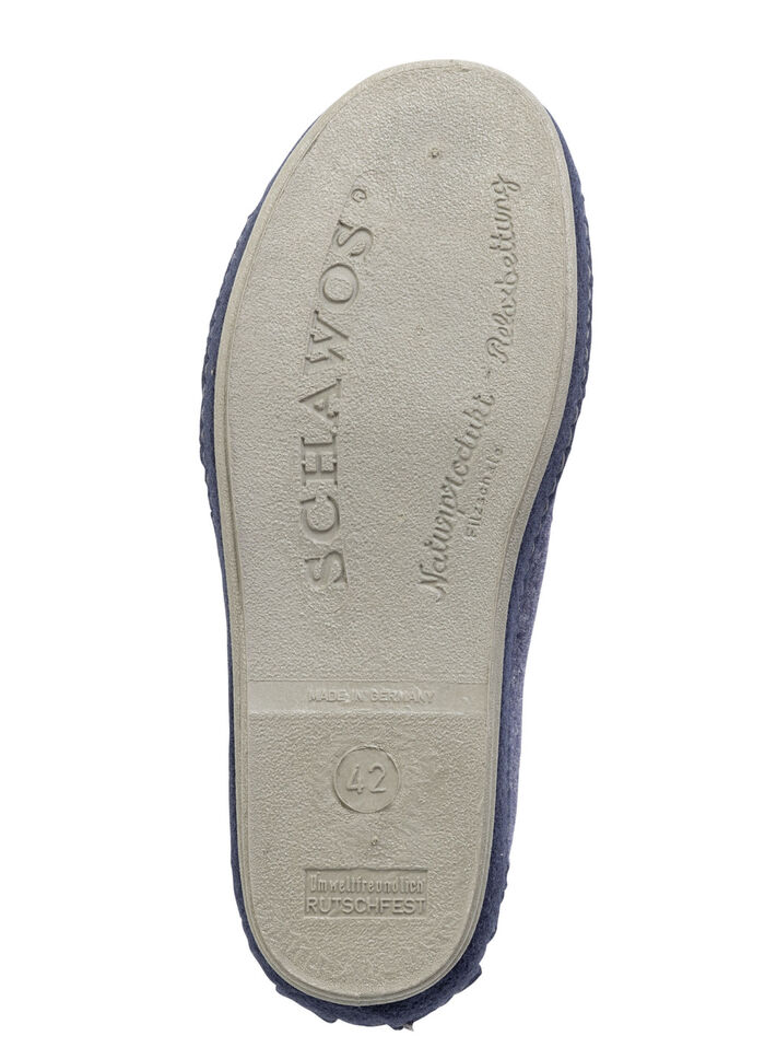 Komfortable Herren-Hausschuhe, mit anatomisch geformtem Fussbett MARINE