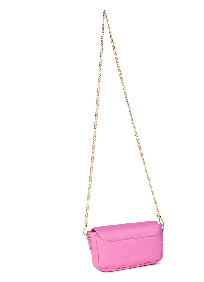 Laurina Tasche mit trendigem Metallschmuck PINK