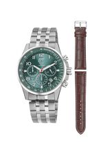 Funk-Solar-Chronograph mit Wechselband 