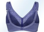 Swegmark of Sweden Zweierpack  BH mit elastischen Spitzeneinsätzen am Décolleté 1X BLEU, 1X WEISS