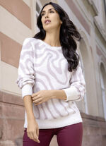 Pullover mit edlem Glitzereffekt 