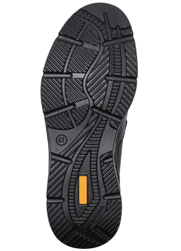 GINO GALANTE, bequeme Herren-Slipper, Weite K, mit herausnehmbarem Fussbett SCHWARZ