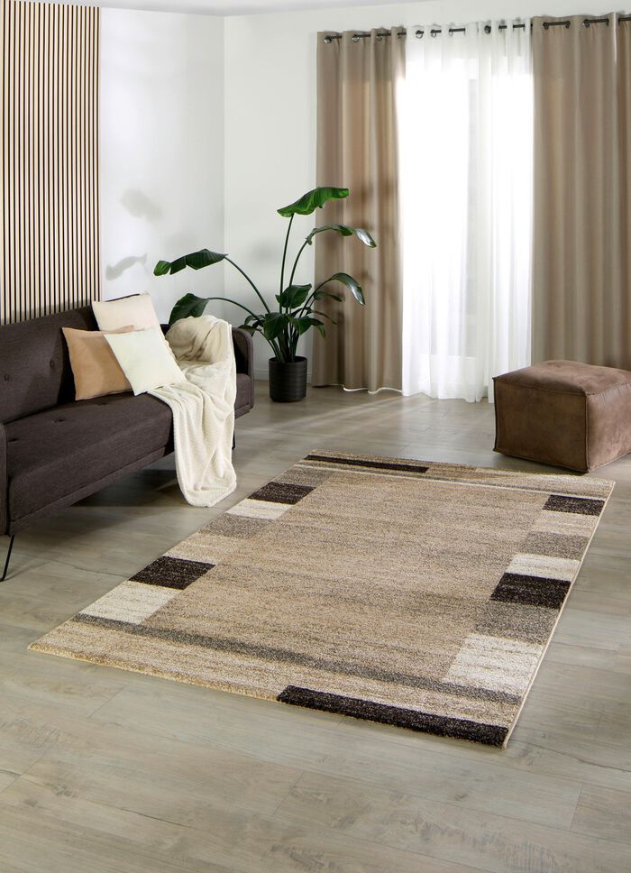 Strapazierf&auml;hige, pflegeleichte Br&uuml;cken und Teppiche BEIGE-NATUR