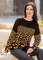 Pullover in Jacquard-Dessin 