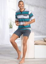 Shorty mit Knopfleiste 