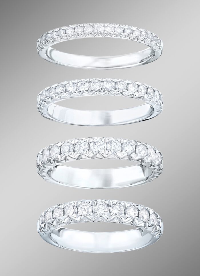 Memoire-Brillantring in verschiedenen Karatgewichten 