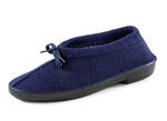 Slipper aus elastischem Strickmaterial mit Schnürung MARINE