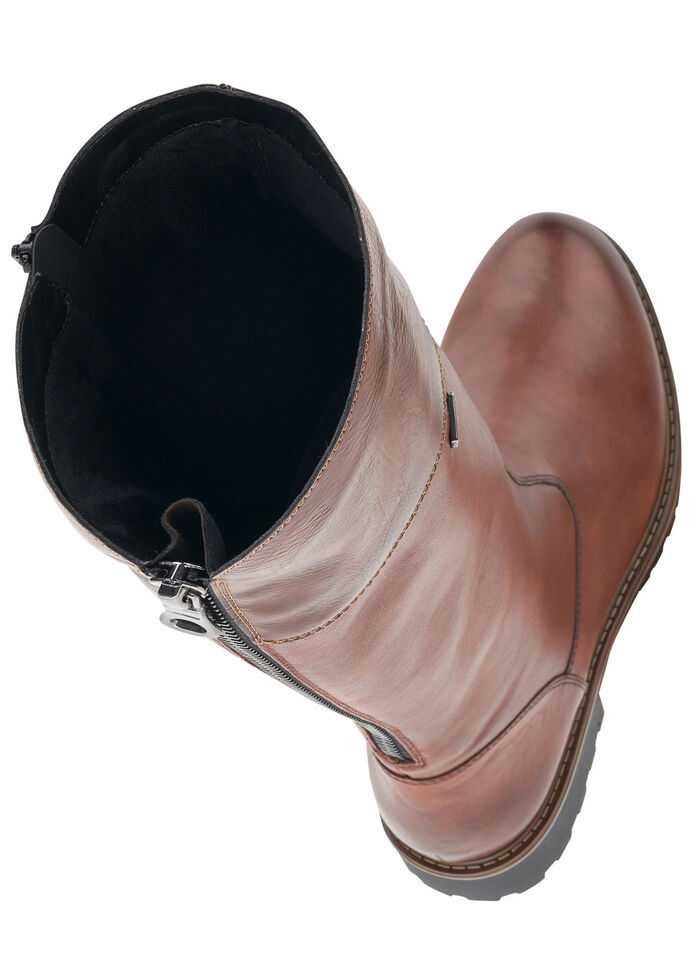Remonte, gefütterte Damen-Stiefel, Winterschuhe, Weite G, mit Reissverschluss MARONE-MOKKA