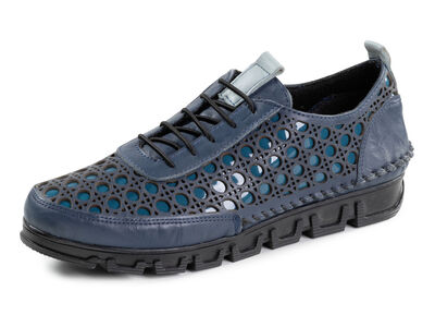 Gemini Schnürschuh aus gelochtem Nappaleder 