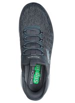 SKECHERS, Herren-Sneaker, mit geformter Slip-Ins Fersenplatte 